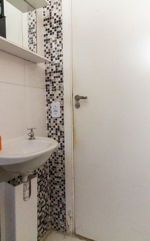 Apartamento para alugar com 43m², 2 quartos e 1 vaga Apartamento para alugar com 43m², 2 quartos e 1 vagaBanheiro