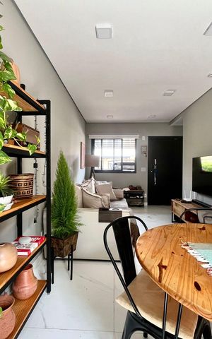 Casa de condomínio à venda com 85m², 2 quartos e 2 vagas Casa de condomínio à venda com 85m², 2 quartos e 2 vagasSala