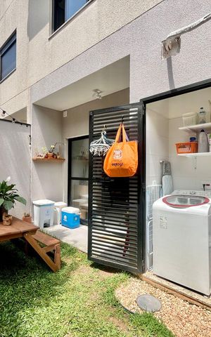 Casa de condomínio à venda com 85m², 2 quartos e 2 vagas Casa de condomínio à venda com 85m², 2 quartos e 2 vagasQuintal