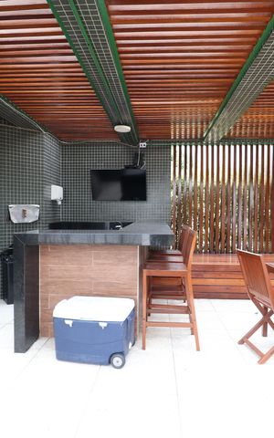 Apartamento à venda com 88m², 3 quartos e 2 vagasÁrea comum - Churrasqueira