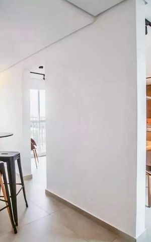 Studio para alugar com 26m², 1 quarto e sem vaga Studio para alugar com 26m², 1 quarto e sem vagaÁrea comum - Salão de festas