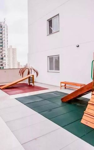 Studio para alugar com 26m², 1 quarto e sem vaga Studio para alugar com 26m², 1 quarto e sem vagaÁrea comum - Playground