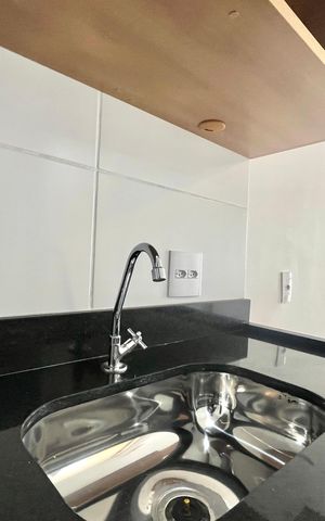 Studio para alugar com 26m², 1 quarto e sem vaga Studio para alugar com 26m², 1 quarto e sem vagaCozinha