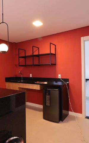 Apartamento para alugar com 35m², 2 quartos e sem vagaÁrea Comum - Salão de Festa