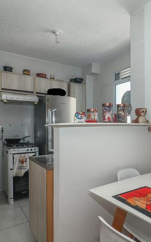 Apartamento à venda com 47m², 2 quartos e 1 vagaCozinha
