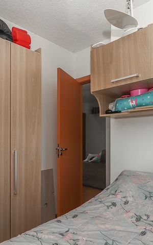 Apartamento à venda com 47m², 2 quartos e 1 vagaQuarto