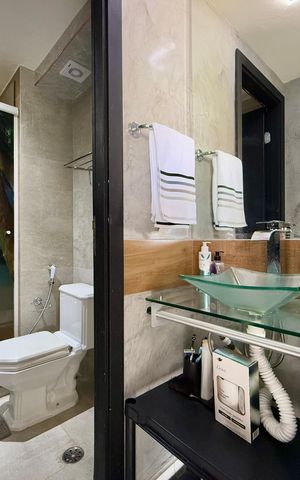 Apartamento à venda com 45m², 1 quarto e 1 vagaBanheiro 