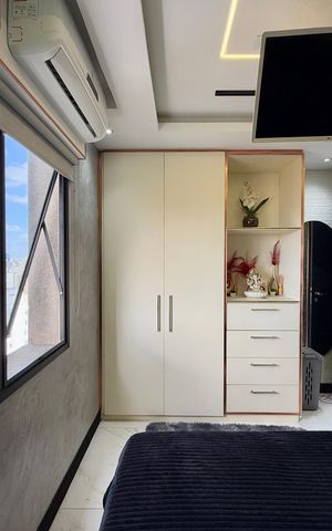 Apartamento à venda com 45m², 1 quarto e 1 vagaQuarto 