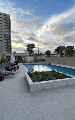 Apartamento para alugar com 40m², 2 quartos e sem vagaÁrea comum - Piscina