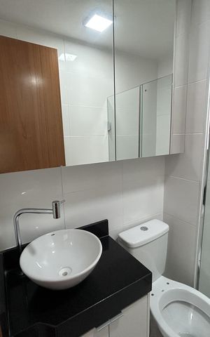 Apartamento para alugar com 40m², 2 quartos e sem vagaBanheiro