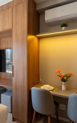 Studio para alugar com 25m², 1 quarto e sem vaga