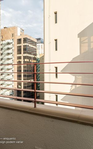 Apartamento para alugar com 25m², 1 quarto e sem vaga