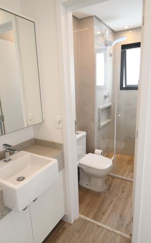 Apartamento para alugar com 57m², 1 quarto e 1 vagaBanheiro