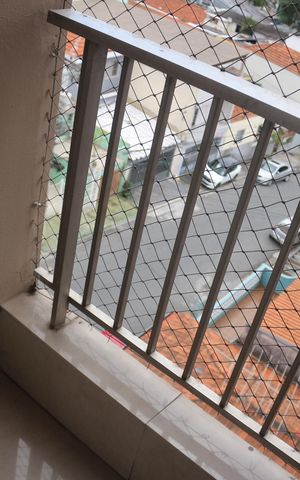 Apartamento à venda com 61m², 2 quartos e 1 vagaSacada do Quarto 2