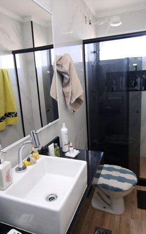 Apartamento à venda com 80m², 2 quartos e 1 vagaBanheiro