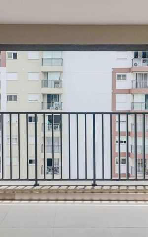 Apartamento para alugar com 45m², 1 quarto e 1 vaga Apartamento para alugar com 45m², 1 quarto e 1 vagaVaranda