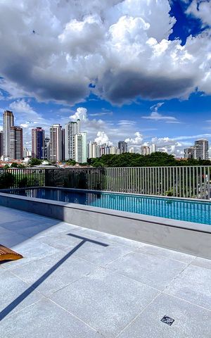 Studio à venda com 25m², 1 quarto e sem vagaÁrea comum - Piscina