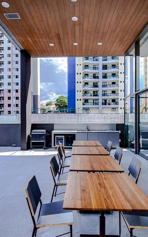 Studio à venda com 25m², 1 quarto e sem vagaÁrea comum