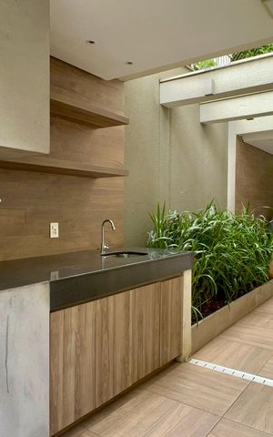 Apartamento para alugar com 72m², 1 quarto e 2 vagas Apartamento para alugar com 72m², 1 quarto e 2 vagasChurrasqueira