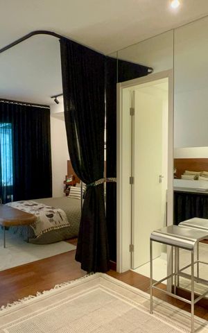 Apartamento para alugar com 72m², 1 quarto e 2 vagas Apartamento para alugar com 72m², 1 quarto e 2 vagasHall