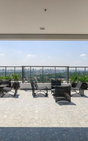 Studio para alugar com 26m², 1 quarto e sem vaga Studio para alugar com 26m², 1 quarto e sem vagaRoftop