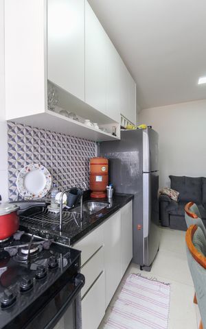 Apartamento à venda com 35m², 2 quartos e sem vaga Apartamento à venda com 35m², 2 quartos e sem vagaCozinha