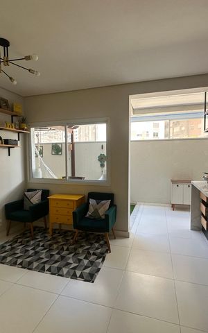 Apartamento à venda com 61m², 2 quartos e 2 vagas Apartamento à venda com 61m², 2 quartos e 2 vagasSala