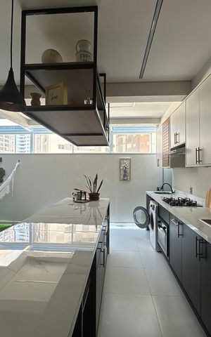 Apartamento à venda com 61m², 2 quartos e 2 vagas Apartamento à venda com 61m², 2 quartos e 2 vagasCozinha