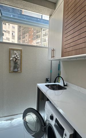 Apartamento à venda com 61m², 2 quartos e 2 vagas Apartamento à venda com 61m², 2 quartos e 2 vagasÁrea de Serviço
