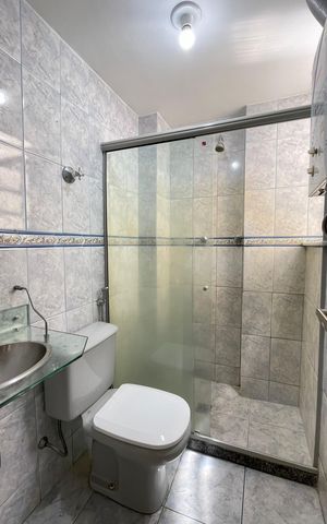 Apartamento para alugar com 90m², 2 quartos e 1 vaga Apartamento para alugar com 90m², 2 quartos e 1 vagaBanheiro