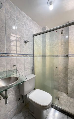 Apartamento para alugar com 90m², 2 quartos e 1 vaga Apartamento para alugar com 90m², 2 quartos e 1 vagaBanheiro
