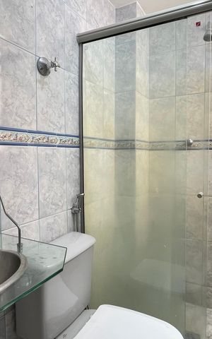 Apartamento para alugar com 90m², 2 quartos e 1 vaga Apartamento para alugar com 90m², 2 quartos e 1 vagaBanheiro