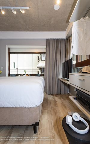 Apartamento para alugar com 22m², 1 quarto e sem vaga