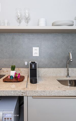 Apartamento para alugar com 22m², 1 quarto e sem vaga
