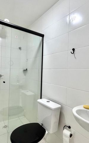 Apartamento à venda com 33m², 2 quartos e sem vaga Apartamento à venda com 33m², 2 quartos e sem vagaBanheiro