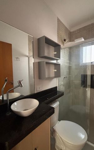 Apartamento à venda com 112m², 2 quartos e 1 vaga Apartamento à venda com 112m², 2 quartos e 1 vagaBanheiro