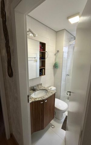 Apartamento à venda com 91m², 3 quartos e 2 vagas Apartamento à venda com 91m², 3 quartos e 2 vagasBanheiro
