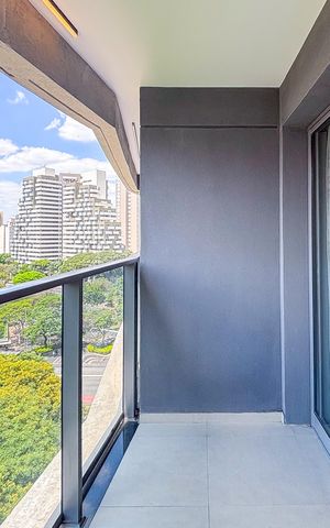 Studio para alugar com 32m², 1 quarto e sem vaga