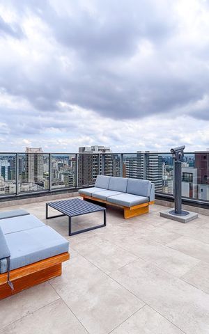 Studio para alugar com 32m², 1 quarto e sem vaga