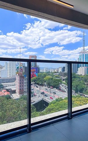 Studio para alugar com 32m², 1 quarto e sem vaga