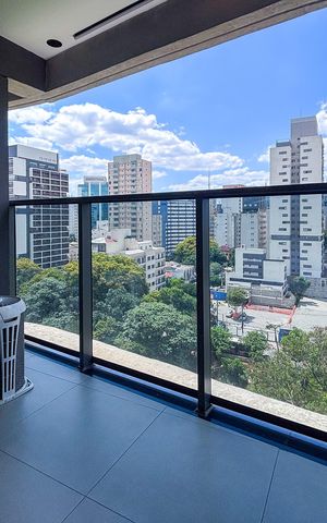 Studio para alugar com 32m², 1 quarto e sem vaga