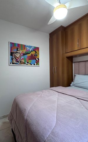 Apartamento à venda com 59m², 2 quartos e 1 vaga Apartamento à venda com 59m², 2 quartos e 1 vagaQuarto 1