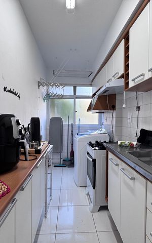 Apartamento à venda com 59m², 2 quartos e 1 vaga Apartamento à venda com 59m², 2 quartos e 1 vagaCozinha e Área de Serviço