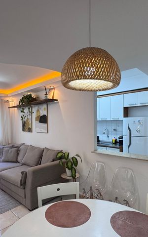 Apartamento à venda com 59m², 2 quartos e 1 vaga Apartamento à venda com 59m², 2 quartos e 1 vagaSala
