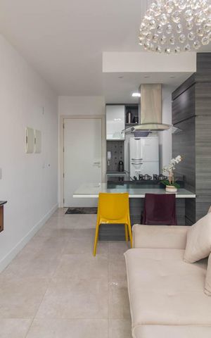 Apartamento para alugar com 38m², 1 quarto e 1 vagaSala