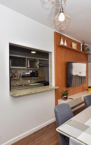 Apartamento à venda com 51m², 2 quartos e 1 vagaSala