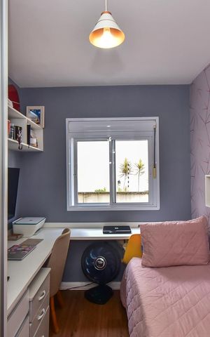 Apartamento à venda com 51m², 2 quartos e 1 vagaQuarto 1