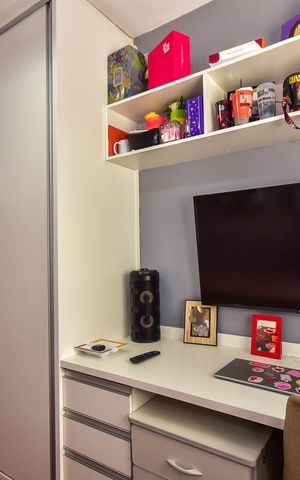 Apartamento à venda com 51m², 2 quartos e 1 vagaQuarto 1