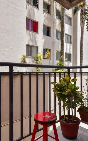 Apartamento à venda com 51m², 2 quartos e 1 vagaVaranda