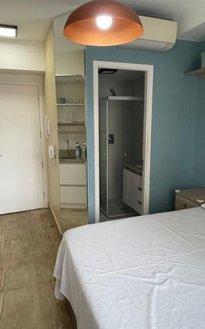Apartamento para alugar com 22m², 1 quarto e sem vaga